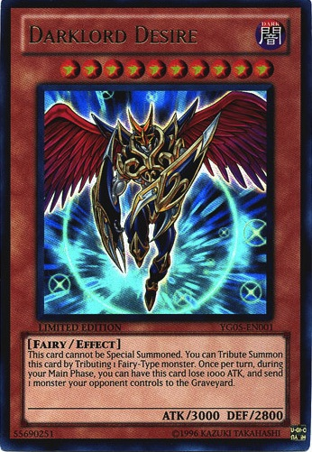 Darklord Desire [YG05-EN001] Ultra Rare | Tables and Towers