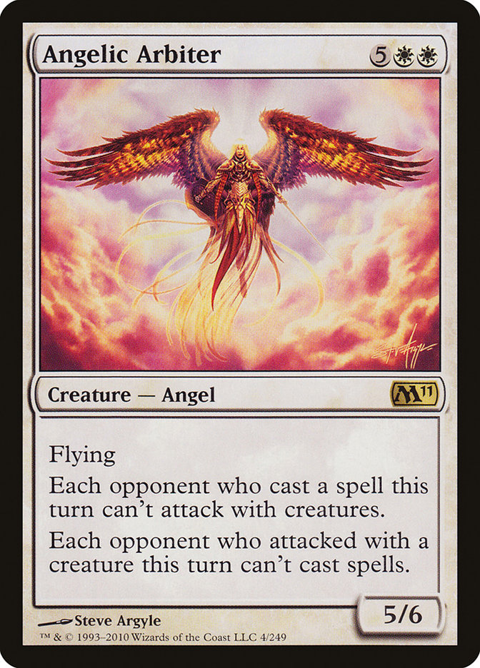 Angelic Arbiter [Magic 2011] | Tables and Towers