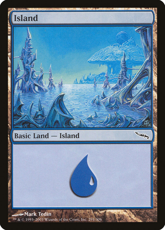 Island (291) [Mirrodin] | Tables and Towers