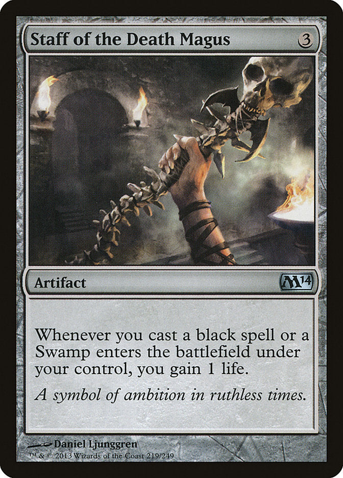 Staff of the Death Magus [Magic 2014] | Tables and Towers