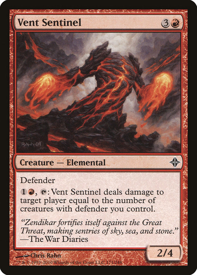 Vent Sentinel [Rise of the Eldrazi] | Tables and Towers