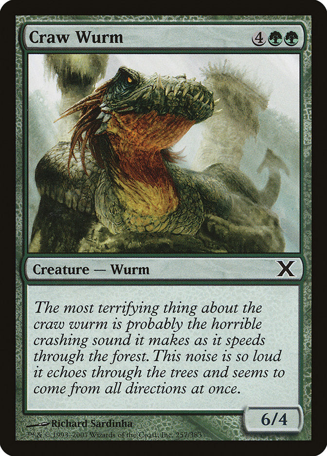 Craw Wurm [Tenth Edition] | Tables and Towers