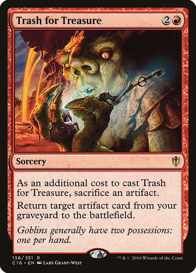 Trash for Treasure [Commander 2016] | Tables and Towers