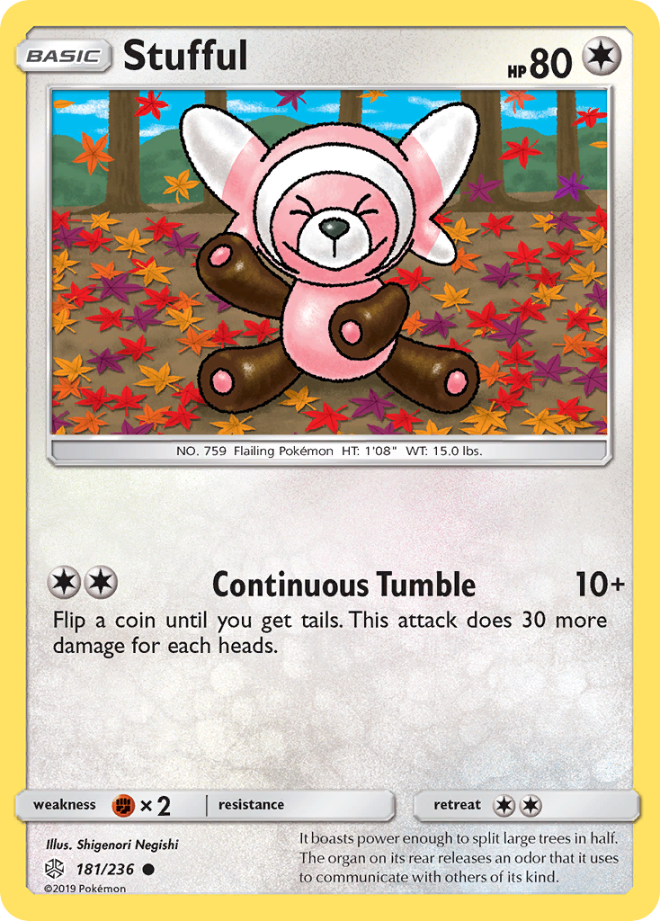 Stufful (181/236) [Sun & Moon: Cosmic Eclipse] | Tables and Towers