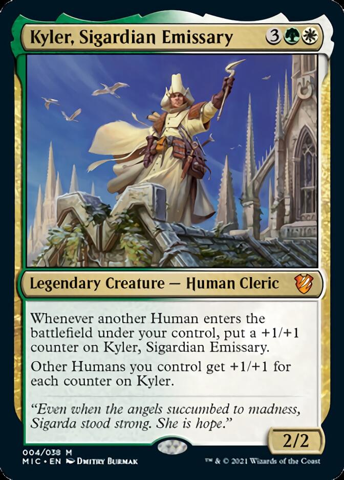 Kyler, Sigardian Emissary [Innistrad: Midnight Hunt Commander] | Tables and Towers