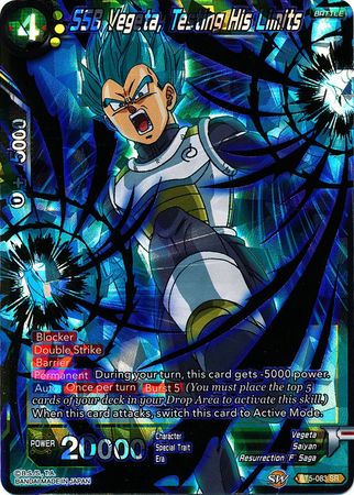 SSB Vegeta, Testing His Limits (BT5-083) [Miraculous Revival] | Tables and Towers