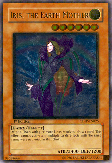 Iris, the Earth Mother [CDIP-EN025] Ultimate Rare | Tables and Towers