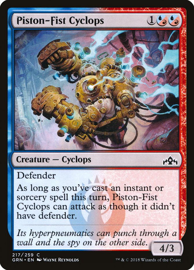 Piston-Fist Cyclops [Guilds of Ravnica] | Tables and Towers