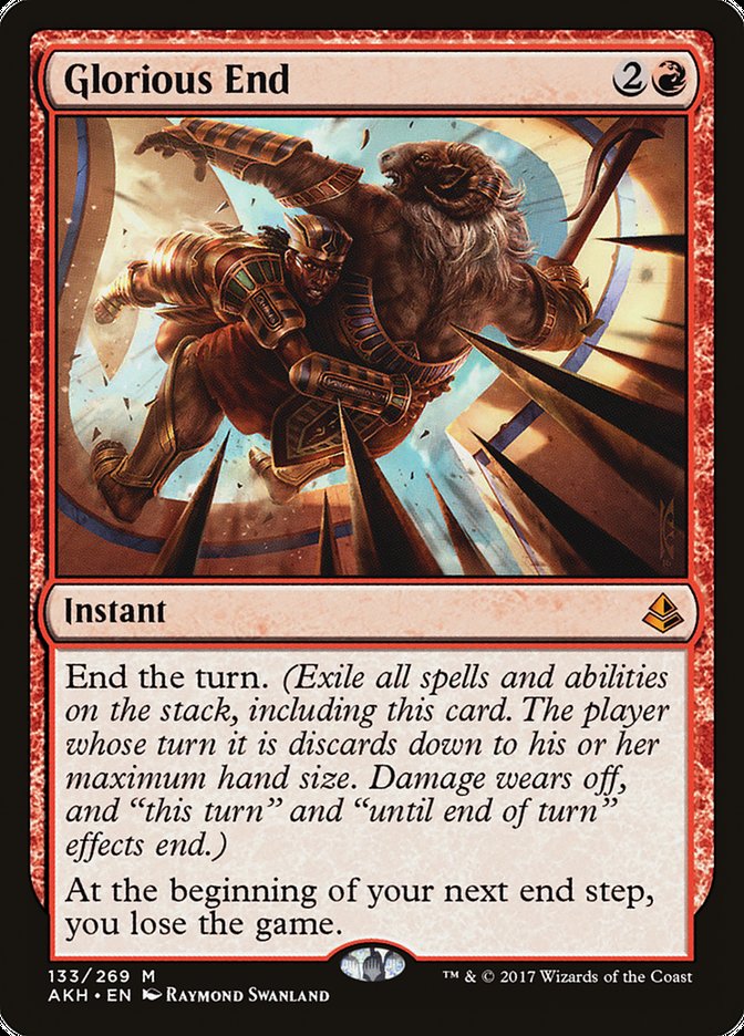 Glorious End [Amonkhet] | Tables and Towers