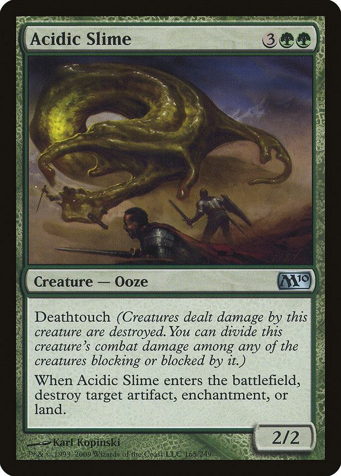 Acidic Slime [Magic 2010] | Tables and Towers