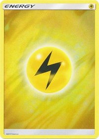 Lightning Energy (Unnumbered 2017) (Wave Foil) (Theme Deck Exclusive) [Unnumbered Energies] | Tables and Towers