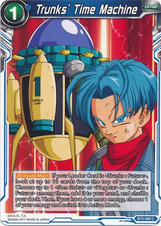 Trunks' Time Machine (BT2-066) [Union Force] | Tables and Towers