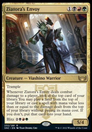 Ziatora's Envoy (Promo Pack) [Streets of New Capenna Promos] | Tables and Towers