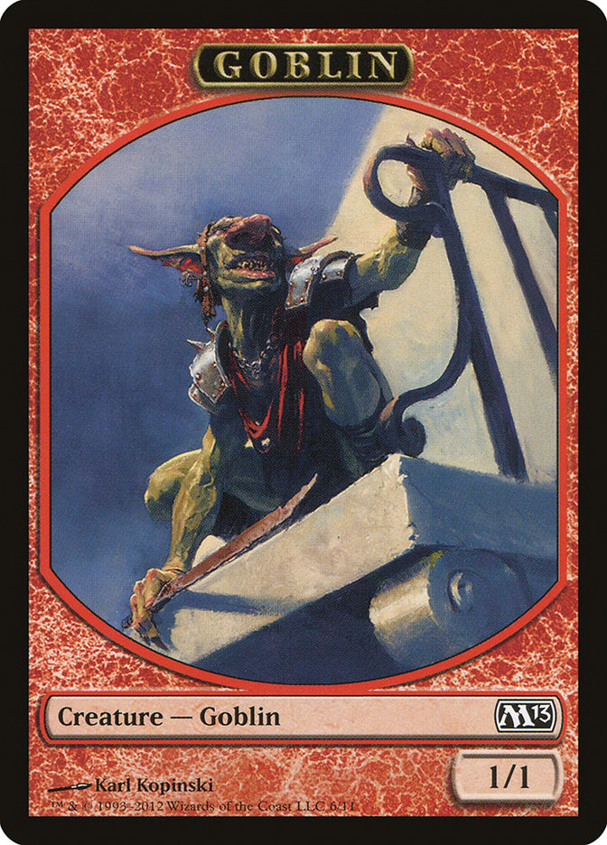 Goblin Token [Magic 2013 Tokens] | Tables and Towers