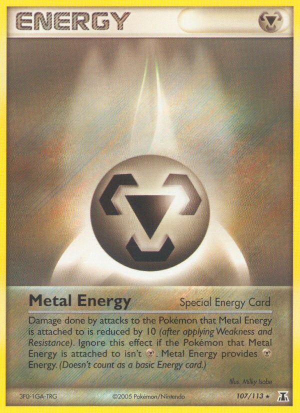 Metal Energy (107/113) [EX: Delta Species] | Tables and Towers