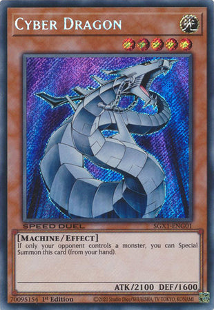 Cyber Dragon [SGX1-ENG01] Secret Rare | Tables and Towers