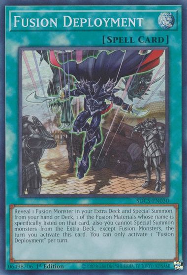 Fusion Deployment [SDCS-EN030] Super Rare | Tables and Towers