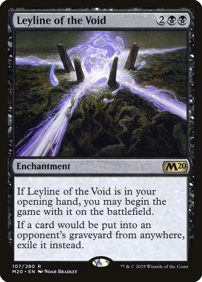 Leyline of the Void [Core Set 2020] | Tables and Towers