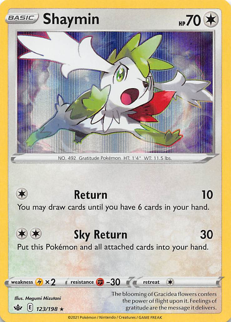 Shaymin (123/198) [Sword & Shield: Chilling Reign] | Tables and Towers