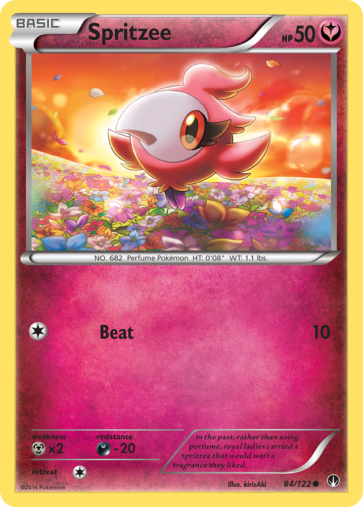 Spritzee (84/122) [XY: BREAKpoint] | Tables and Towers