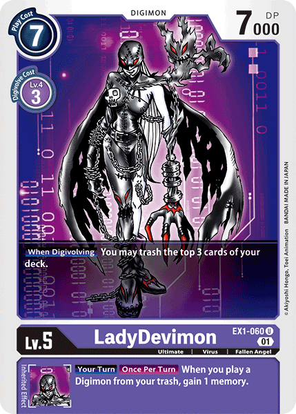 LadyDevimon [EX1-060] [Classic Collection] | Tables and Towers