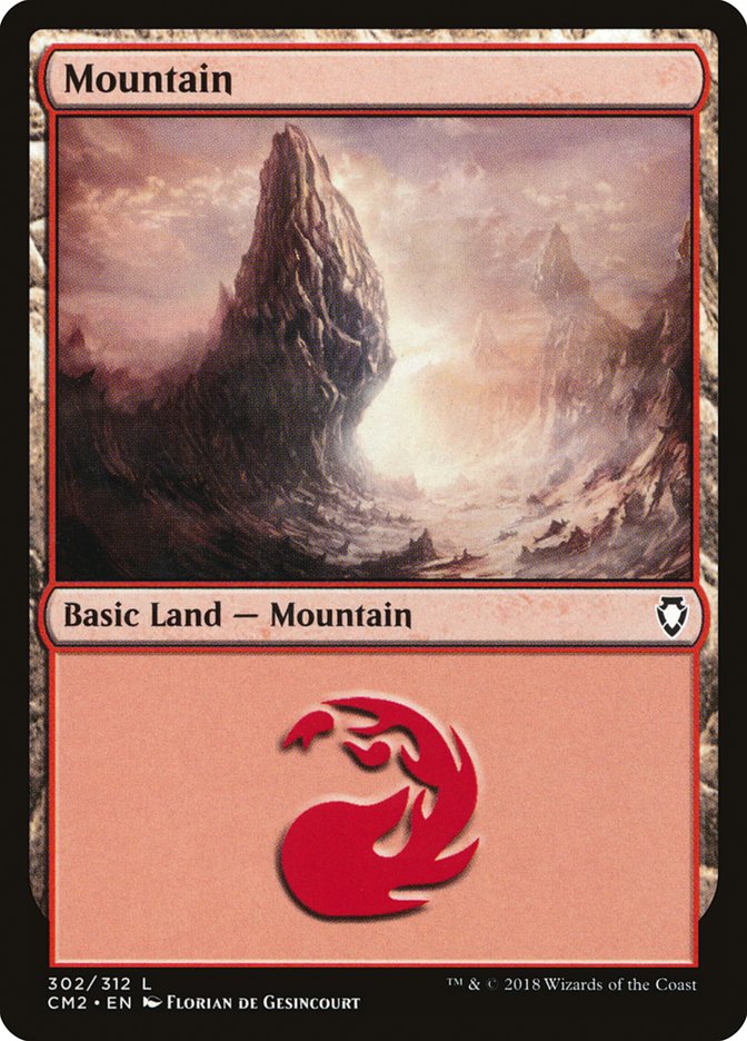 Mountain (302) [Commander Anthology Volume II] | Tables and Towers