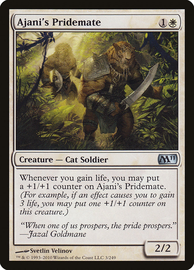 Ajani's Pridemate [Magic 2011] | Tables and Towers