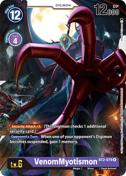 VenomMyotismon [BT2-079] [Release Special Booster Ver.1.0] | Tables and Towers