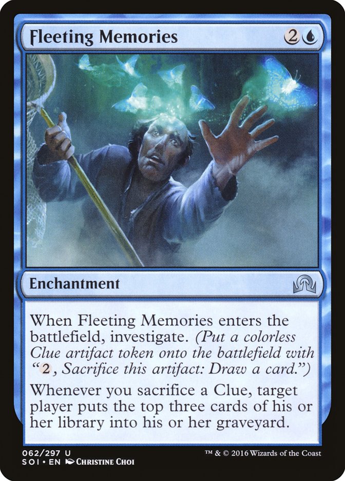 Fleeting Memories [Shadows over Innistrad] | Tables and Towers