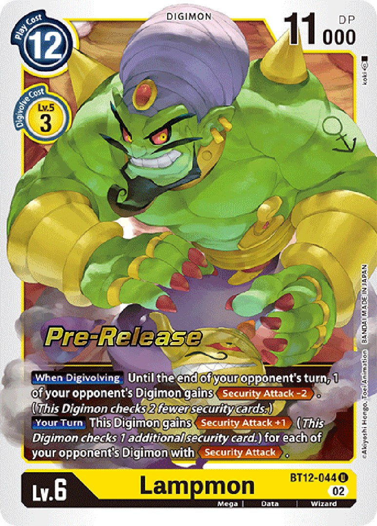 Lampmon [BT12-044] [Across Time Pre-Release Cards] | Tables and Towers