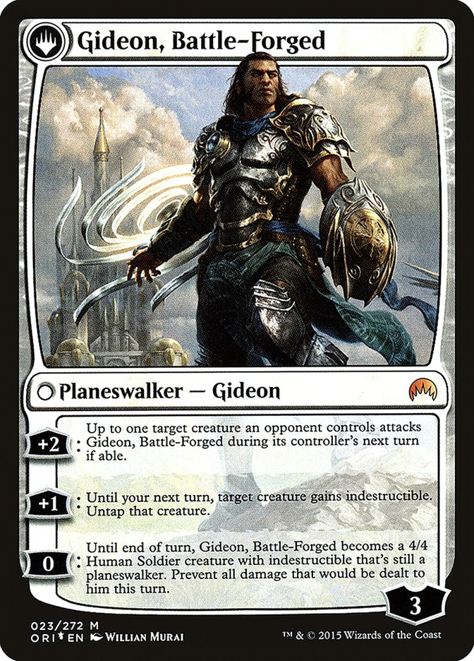 Kytheon, Hero of Akros // Gideon, Battle-Forged [Magic Origins Prerelease Promos] | Tables and Towers