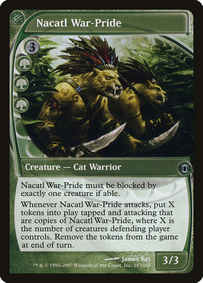 Nacatl War-Pride [Future Sight] | Tables and Towers