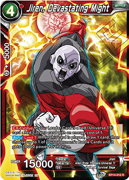 Jiren, Devastating Might (BT14-016) [Cross Spirits] | Tables and Towers