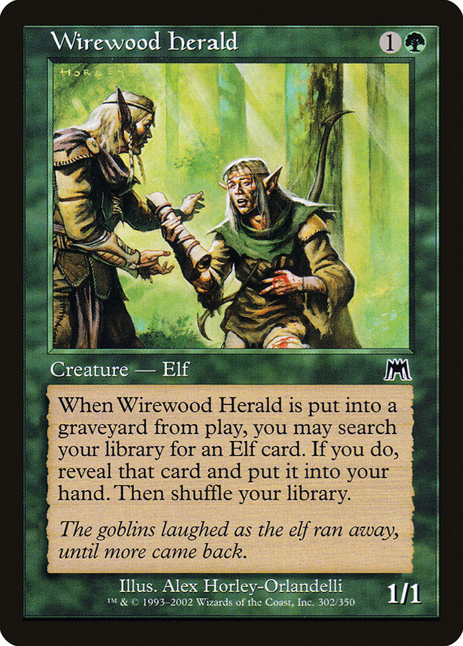 Wirewood Herald [Onslaught] | Tables and Towers