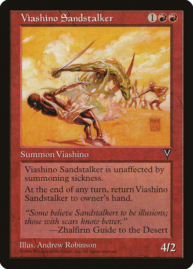 Viashino Sandstalker [Visions] | Tables and Towers