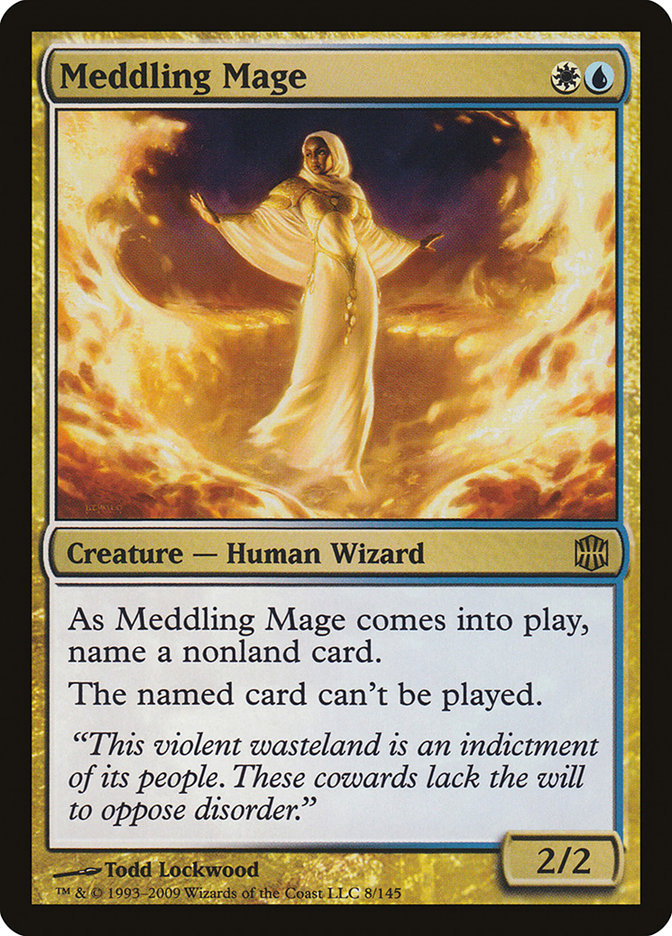 Meddling Mage [Alara Reborn] | Tables and Towers