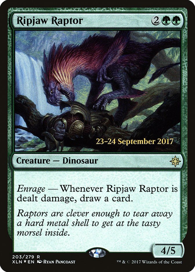 Ripjaw Raptor [Ixalan Prerelease Promos] | Tables and Towers