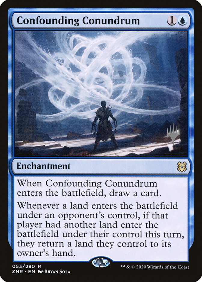 Confounding Conundrum (Promo Pack) [Zendikar Rising Promos] | Tables and Towers