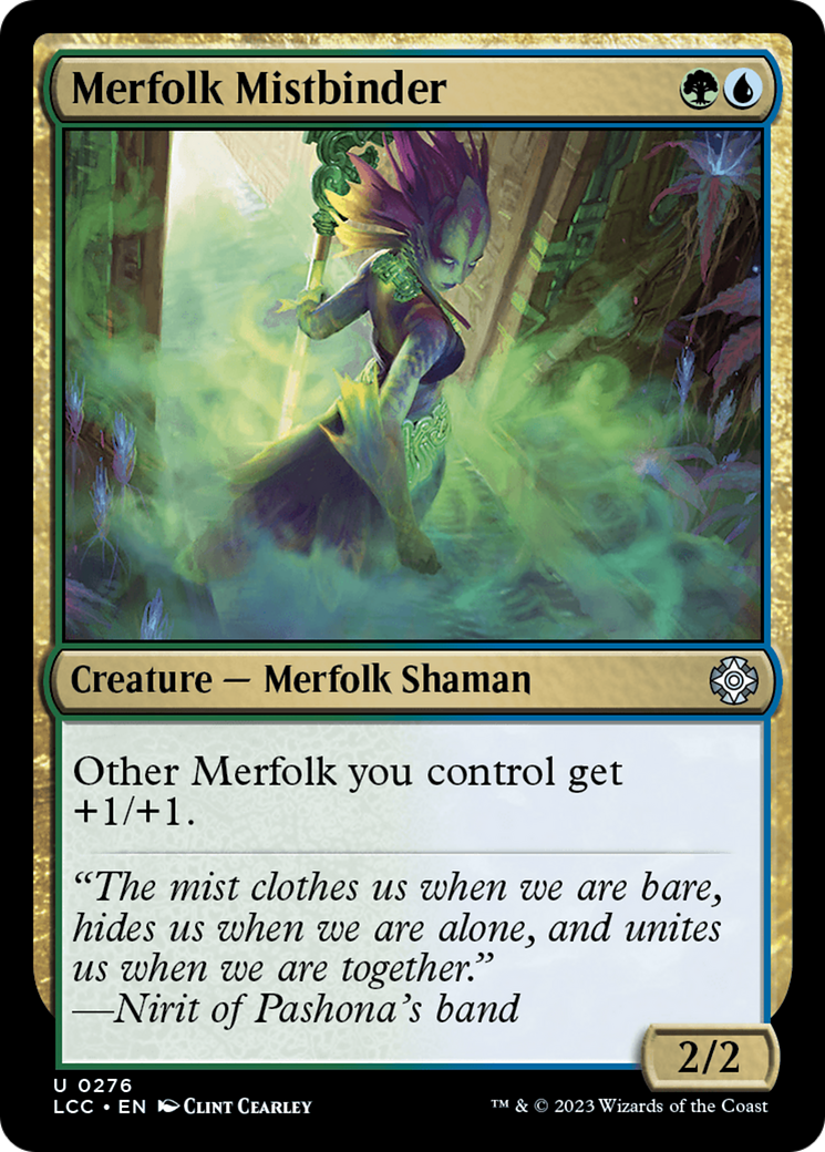 Merfolk Mistbinder [The Lost Caverns of Ixalan Commander] | Tables and Towers