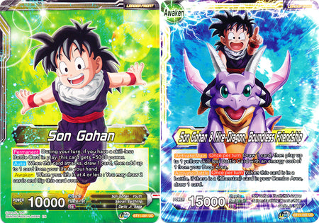 Son Gohan // Son Gohan & Hire-Dragon, Boundless Friendship (BT11-091) [Vermilion Bloodline] | Tables and Towers