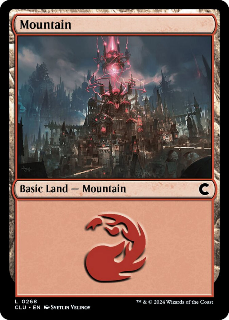 Mountain (0268) [Ravnica: Clue Edition] | Tables and Towers