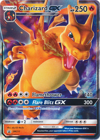 Charizard GX (SM211) (Jumbo Card) [Sun & Moon: Black Star Promos] | Tables and Towers