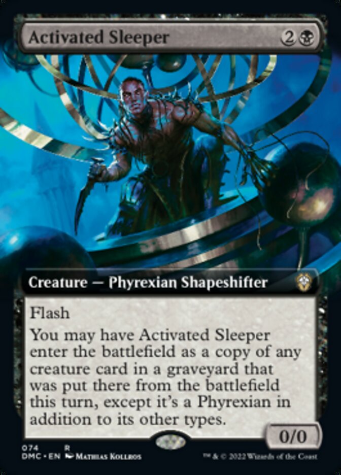 Activated Sleeper (Extended Art) [Dominaria United Commander] | Tables and Towers