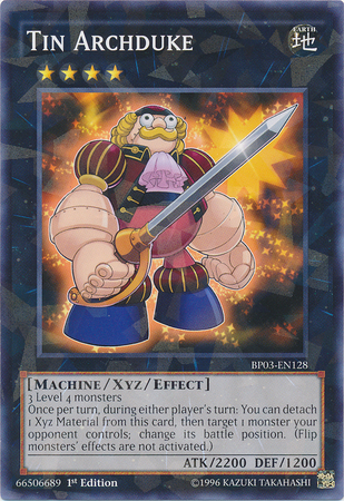 Tin Archduke [BP03-EN128] Shatterfoil Rare | Tables and Towers