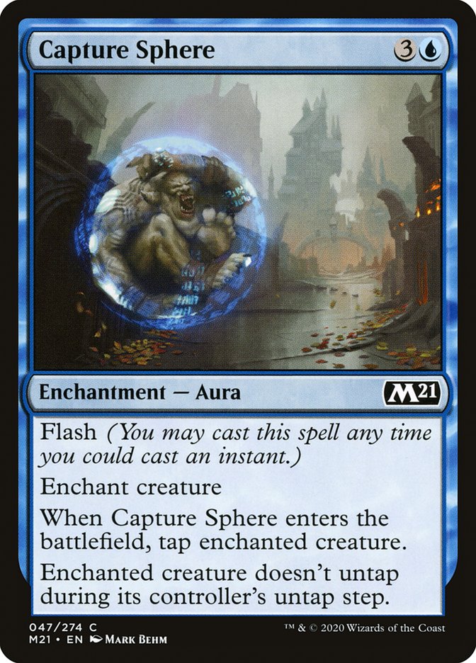 Capture Sphere [Core Set 2021] | Tables and Towers