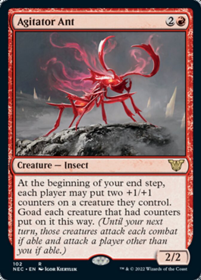 Agitator Ant [Kamigawa: Neon Dynasty Commander] | Tables and Towers