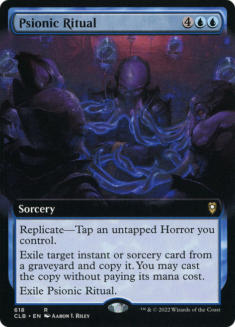 Psionic Ritual (Extended Art) [Commander Legends: Battle for Baldur's Gate] | Tables and Towers