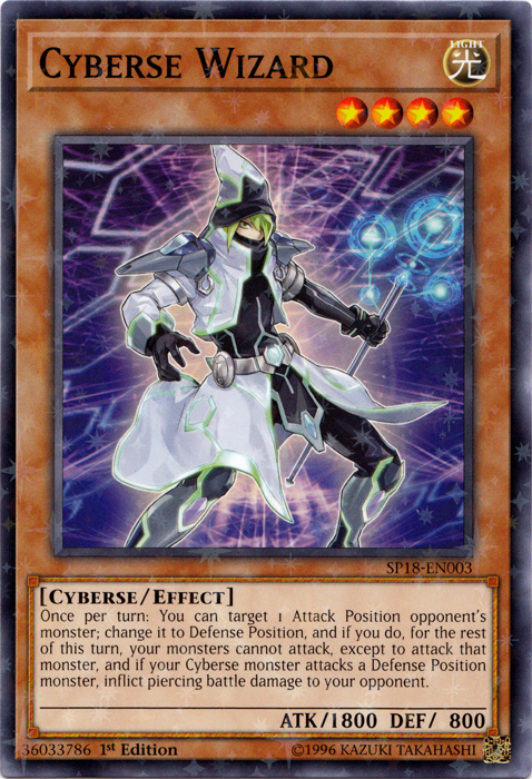 Cyberse Wizard [SP18-EN003] Starfoil Rare | Tables and Towers