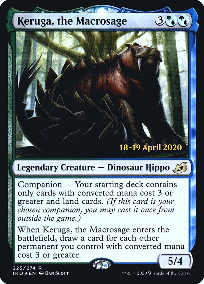 Keruga, the Macrosage [Ikoria: Lair of Behemoths Prerelease Promos] | Tables and Towers