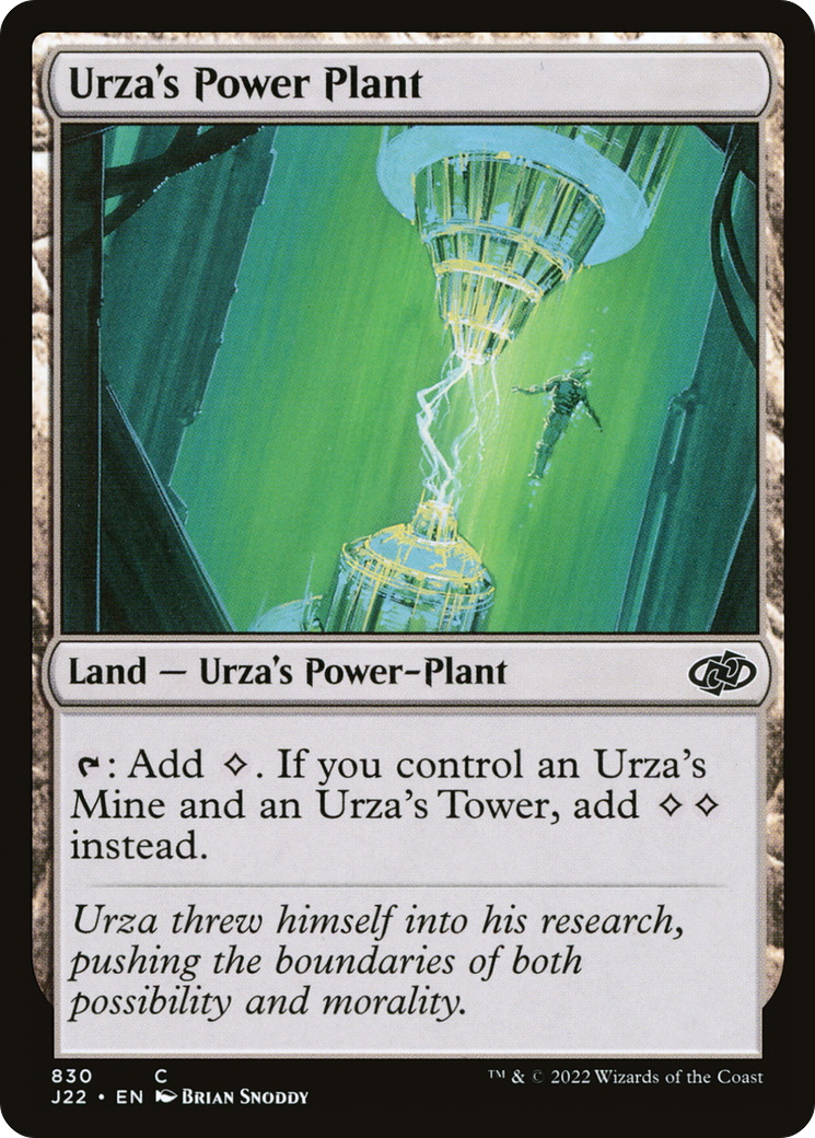 Urza's Power Plant [Jumpstart 2022] | Tables and Towers